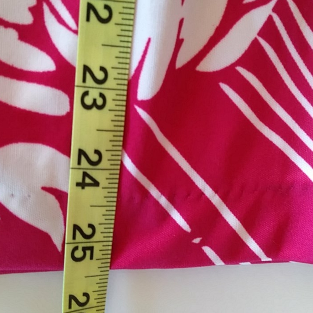 Alfred Dunner Pullover LS Blouse 14 Red Pink White - Picture 11 of 12